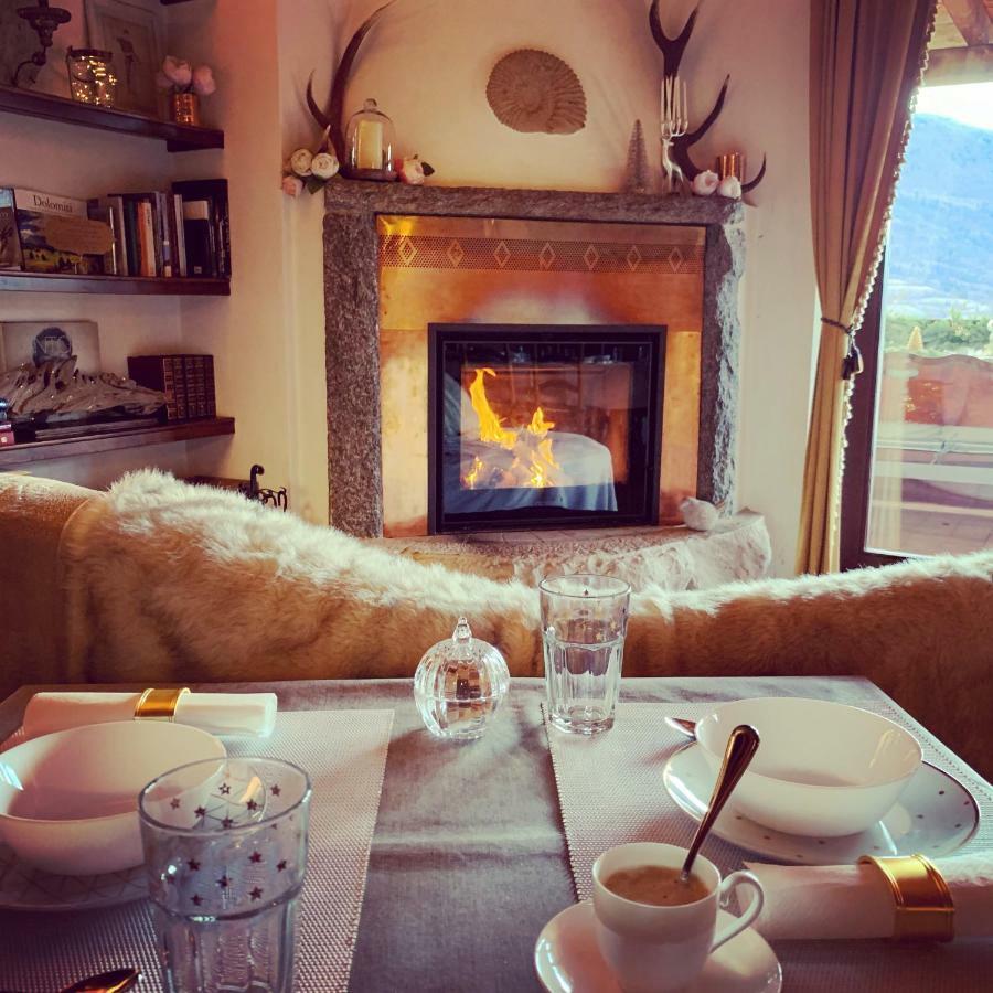 Maso Azzurro Bed and Breakfast Stenico Eksteriør billede