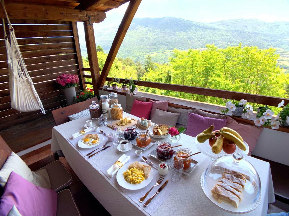 Maso Azzurro Bed and Breakfast Stenico Eksteriør billede