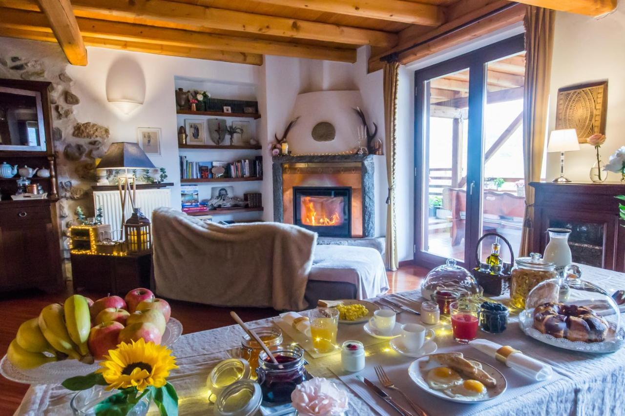 Maso Azzurro Bed and Breakfast Stenico Eksteriør billede