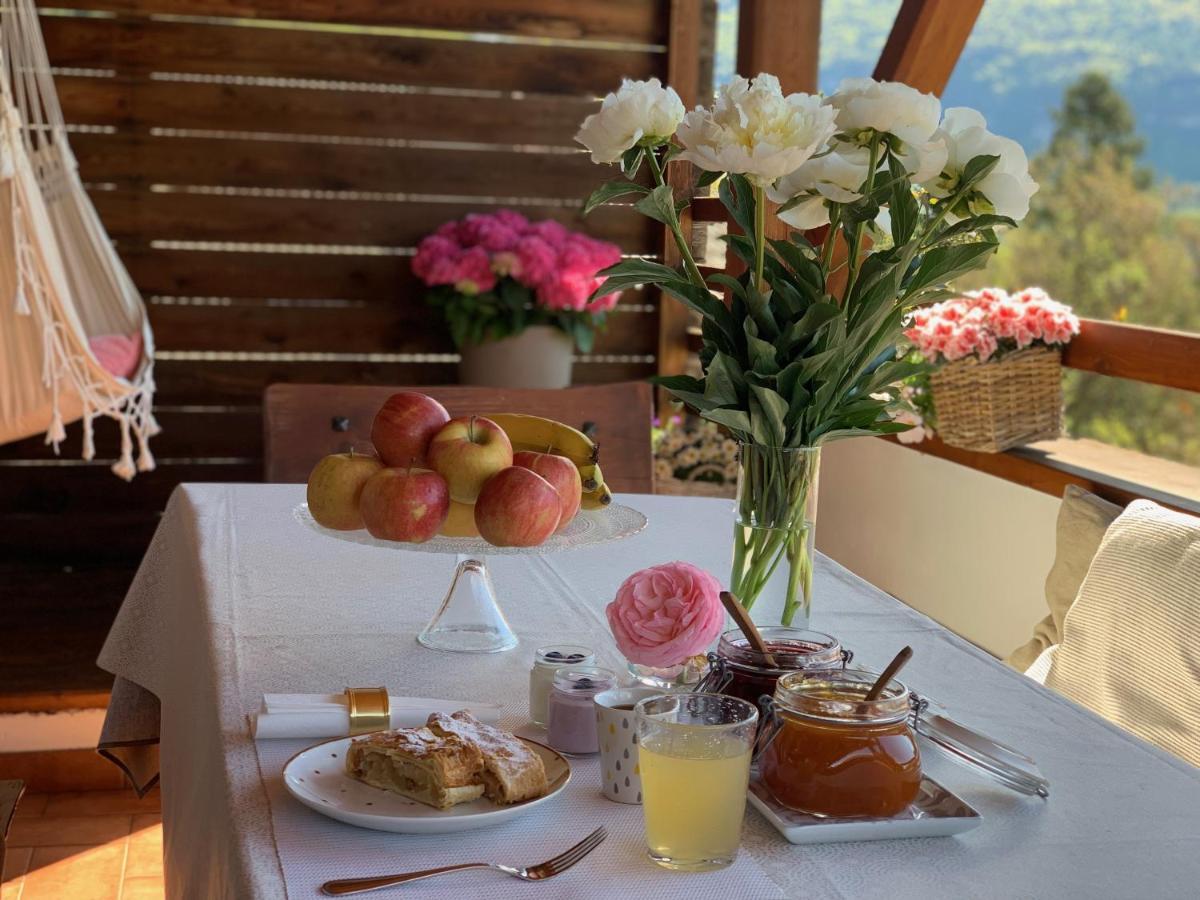 Maso Azzurro Bed and Breakfast Stenico Eksteriør billede